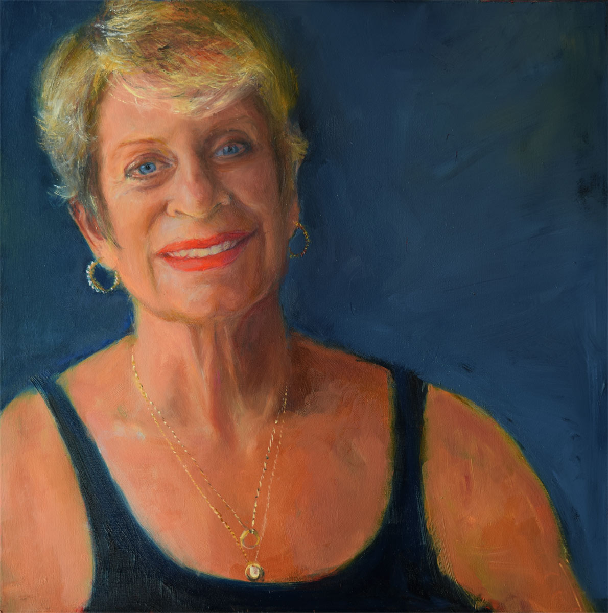 Self-Portrait-at-63-oil-painting-by-Elizabeth-Reed