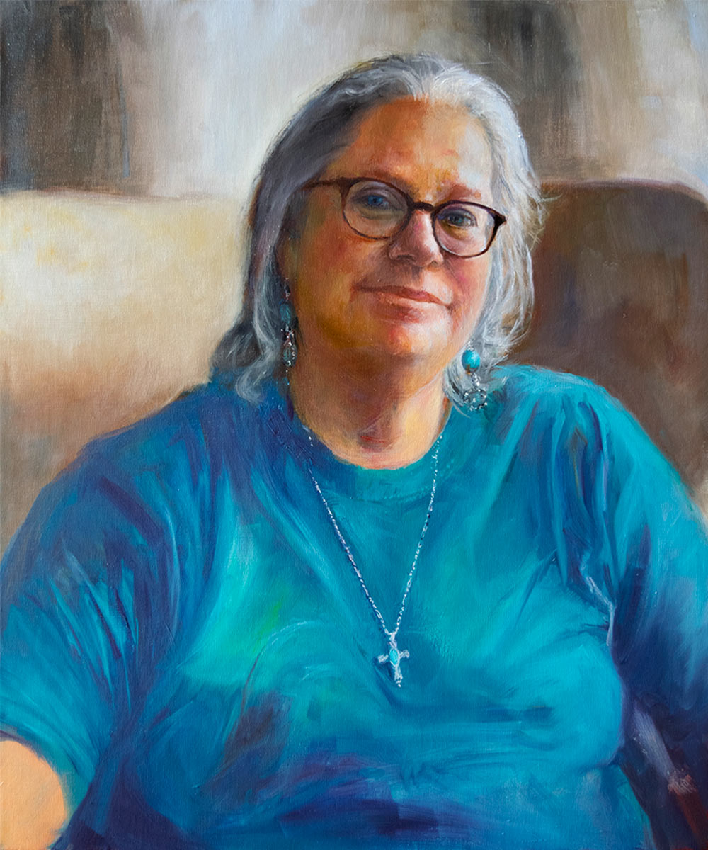 ROSE-VANCE-oil-portrait-by-artist-Elizabeth-Reed-FACeADE-Project-A portrait of diversity