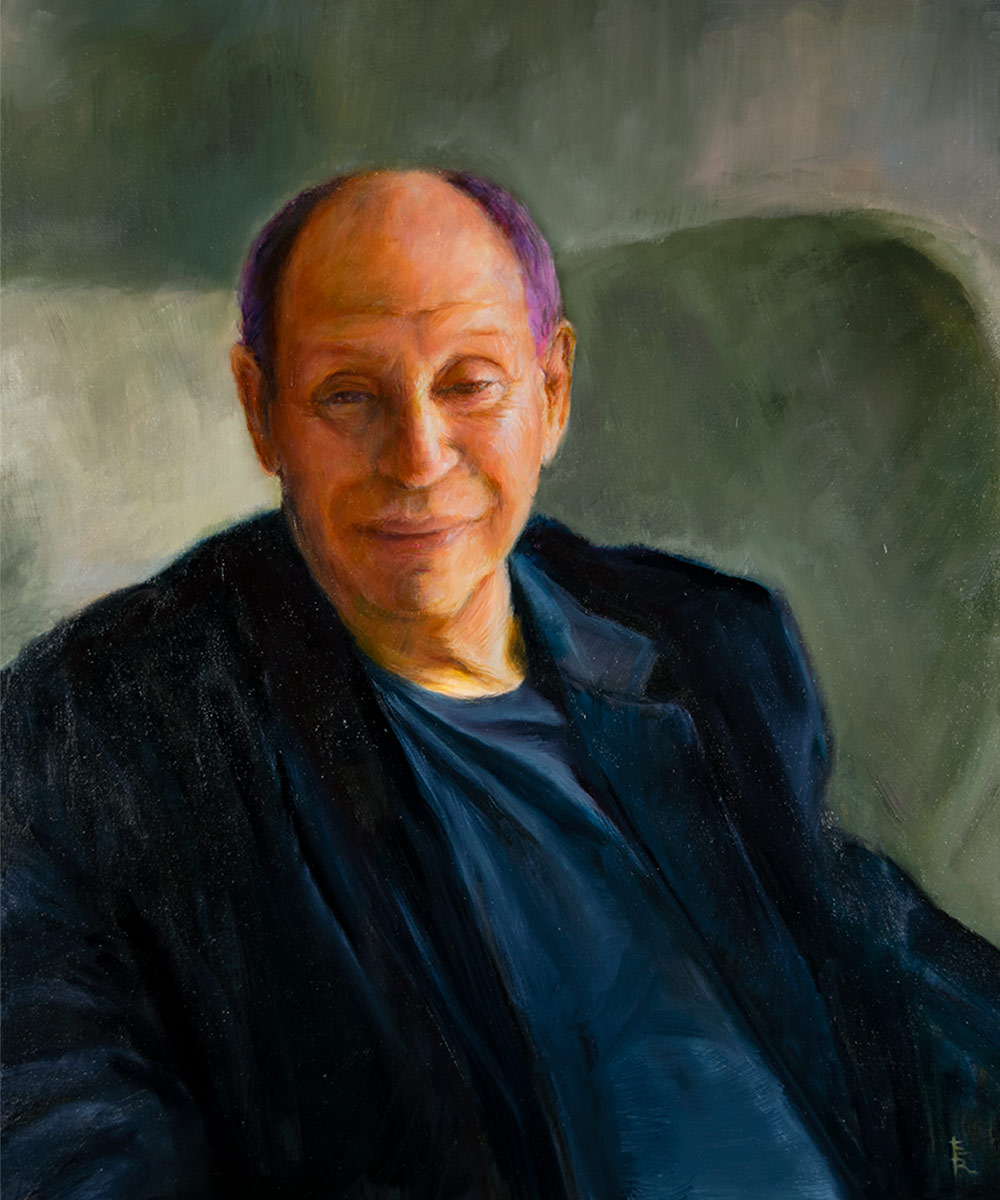 RUSSELL-HAMER-oil-portrait-by-artist-Elizabeth-Reed-FACeADE-Project-A portrait of diversity