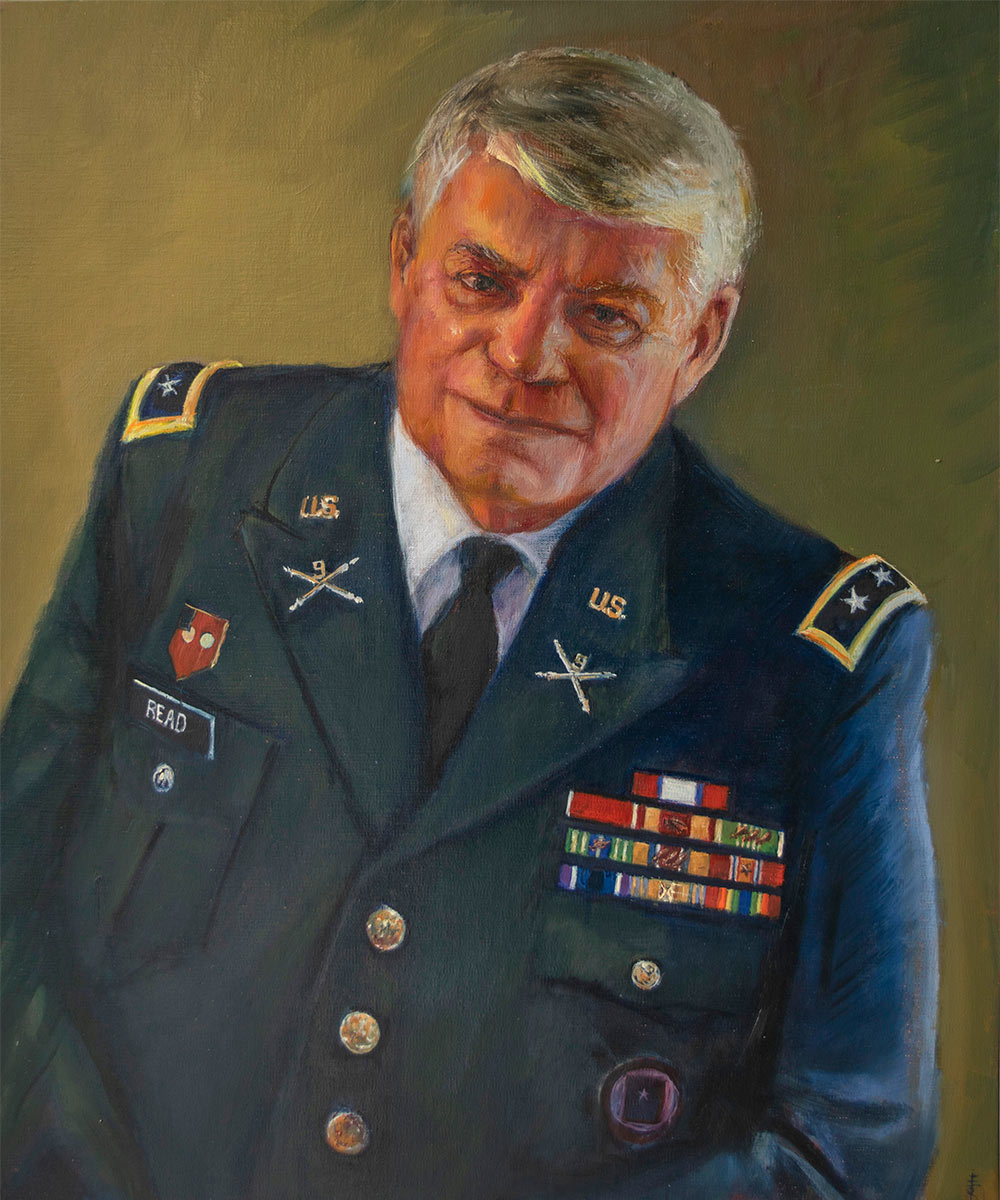 GENERAL-STEVE-READ-oil-portrait-by-artist-Elizabeth-Reed-FACeADE-Project-A portrait of diversity