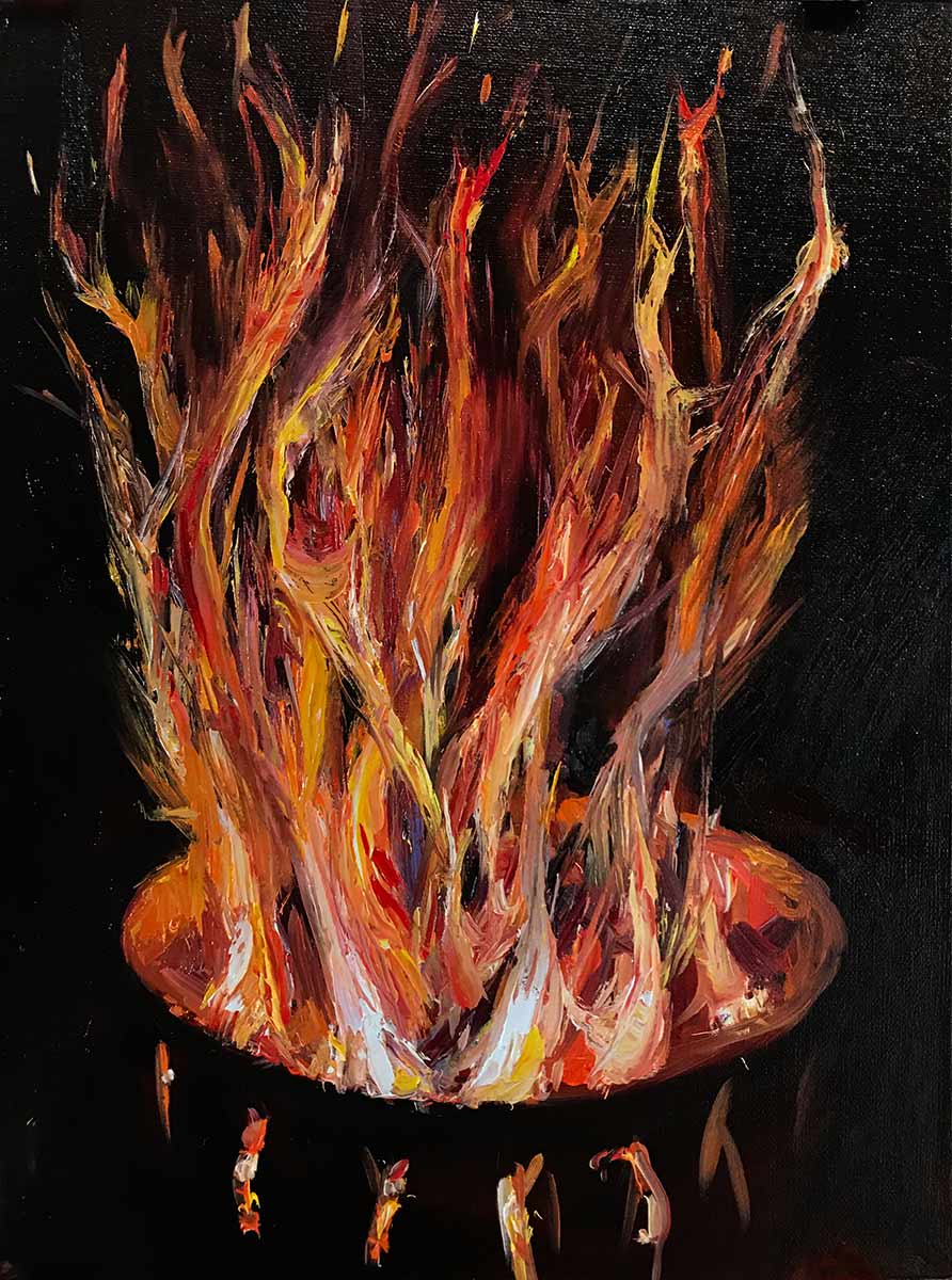 fire-painting-by-artist-Eizabeth-Reed FIRE!