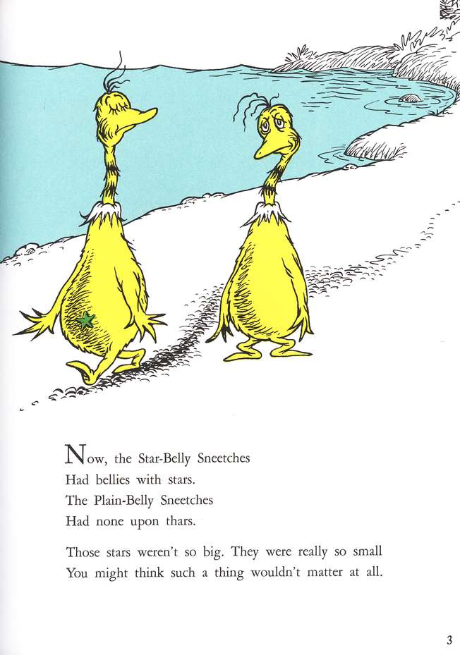 Sneetches teach lessons about diversity