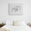 Open Heart drawing in bedroom